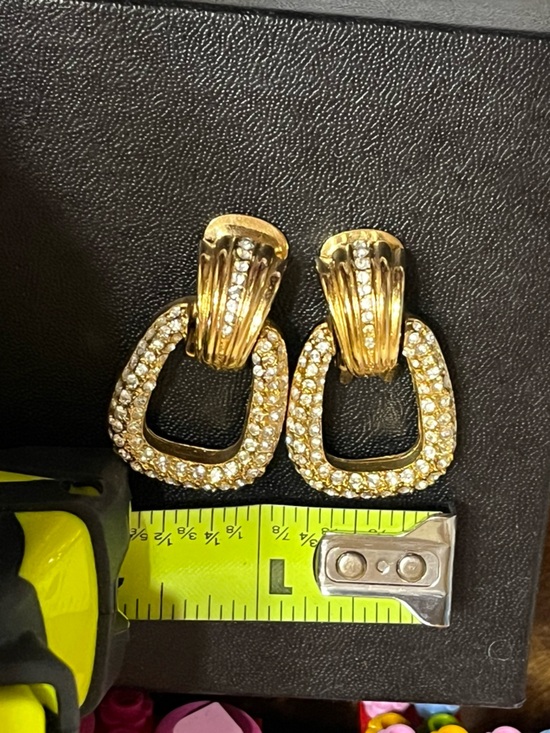 Christian Dior Vintage Clip On Earrings - Picture 14 of 14